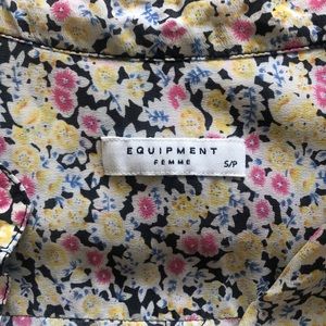 Equipment silk blouse